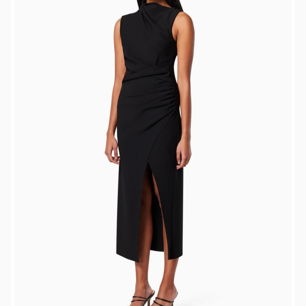 Elliatt Black Asymmetrical Dress